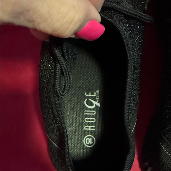 Black Knit Sneakers - Picture 5 of 6